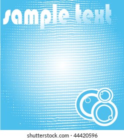 abstract blue background. vector illustration