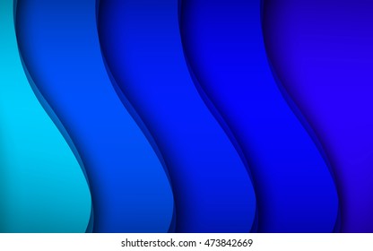 Abstract blue background. Vector Illustration. Clip-art