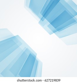 Abstract blue background. Vector illustration.