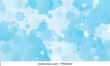 abstract blue background. Vector illustration.
