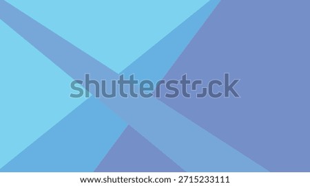 Abstract blue background vector illustration featuring 3d lines and a pink ribbon element for a creative business banner design