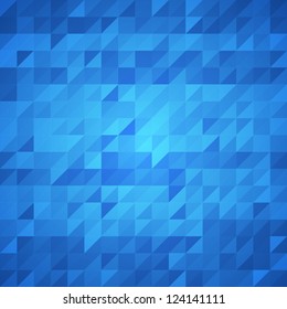 Abstract blue background. Vector image