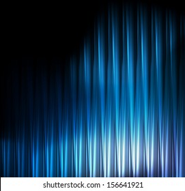 Abstract blue background vector template