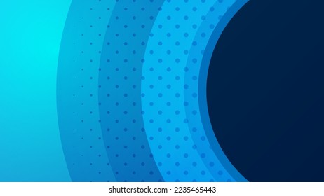 Abstracto del vector de fondo azul, diseño de fondo de pared con línea azul, ilustración de banner de plantilla 