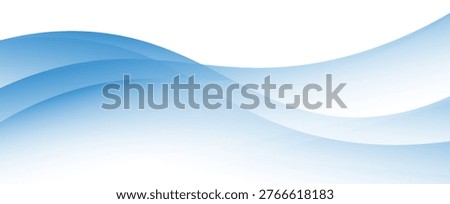 Abstract blue background. vector wave modern