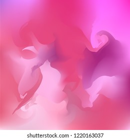 Abstract blue background with vibrant gradient shapes. Design template for covers, placards, flyers, presentations, cards, banners, advertisement, identity. Vector illustration. Eps10