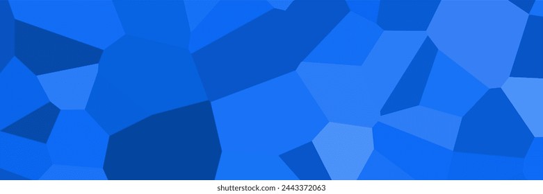 abstract blue background with voronoi shape