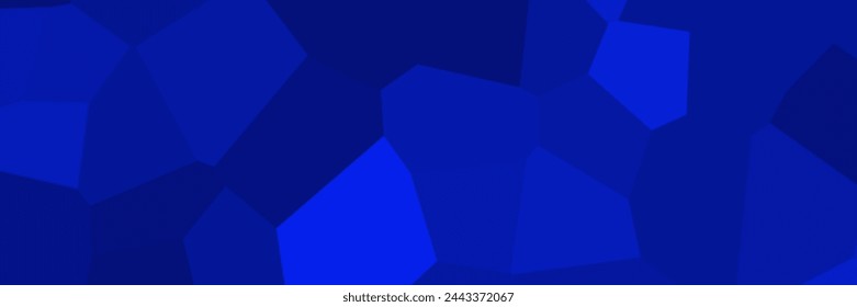 abstract blue background with voronoi shape
