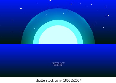 abstract blue background or wallpaper backdrop, banner website. vector eps