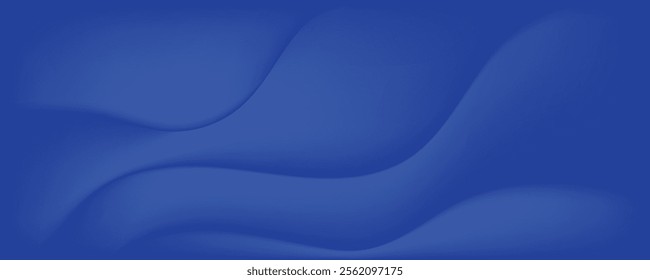 abstract blue background with wave