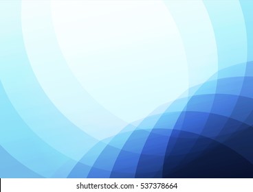 Abstract blue background. wave concept.