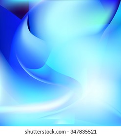 abstract blue background wave layout design