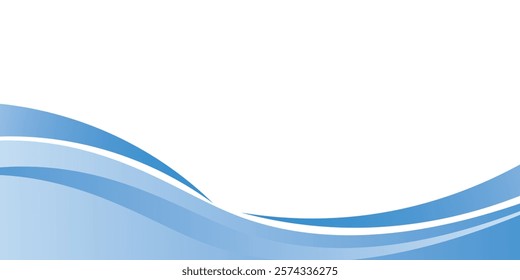 Abstract blue background. wave modern arts blue wave