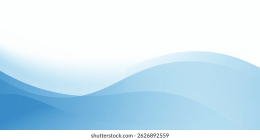 Abstrakter blauer Hintergrund. Wellenkomfort 