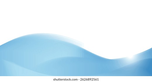 Fundo azul abstrato. onda moderna 