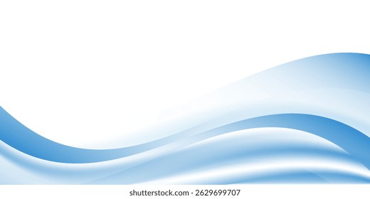Fundo azul abstrato. onda moderna 