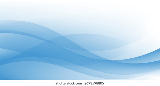 Fundo azul abstrato. onda moderna 