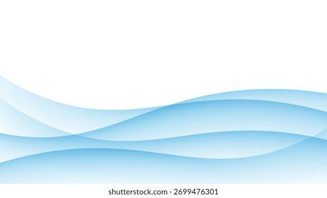 Fondo azul Abstractas. onda moderna 