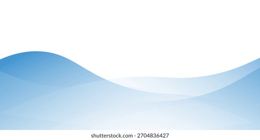 Fondo azul Abstractas. onda moderna. Ilustración de Vector, Eps10