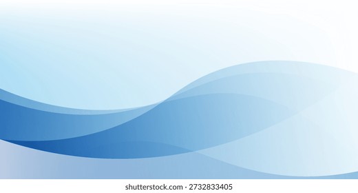 Abstract blue background. wave modern.eps10