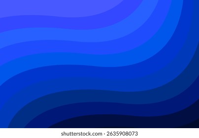 abstract blue background with wave style