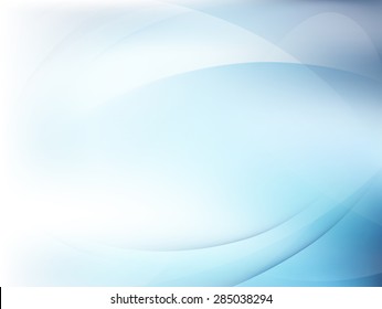 Abstract blue background, wave or veil texture. EPS 10 vector file included