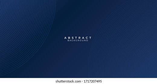 Abstract blue background with wave water circle spiral light texture. Vector illustration for presentation design with modern futuristic corporate and technology concept