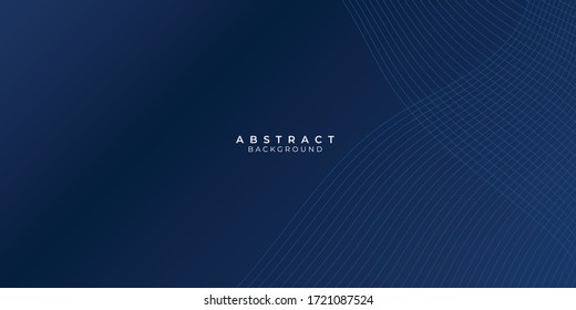 Abstract blue background with wave water circle spiral light texture. Vector illustration for presentation design with modern futuristic corporate and technology concep