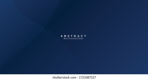 Abstract blue background with wave water circle spiral light texture. Vector illustration for presentation design with modern futuristic corporate and technology concep