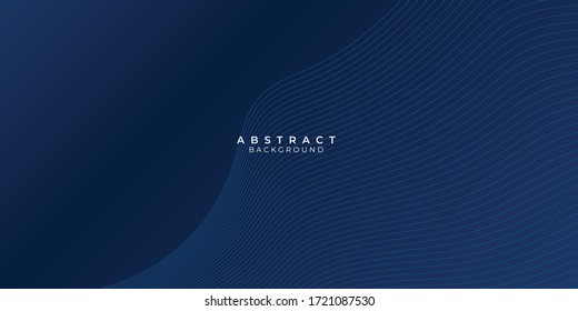 Abstract blue background with wave water circle spiral light texture. Vector illustration for presentation design with modern futuristic corporate and technology concep