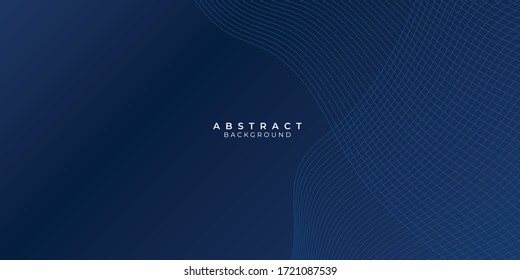 Abstract blue background with wave water circle spiral light texture. Vector illustration for presentation design with modern futuristic corporate and technology concep