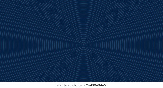 Fondo azul Abstractas con textura de luz espiral de círculo de agua ondulada. Vector