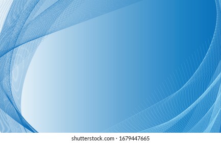 abstract blue background with waves