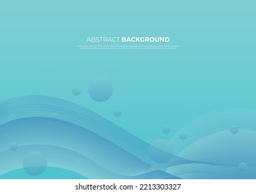 abstract blue background with waves