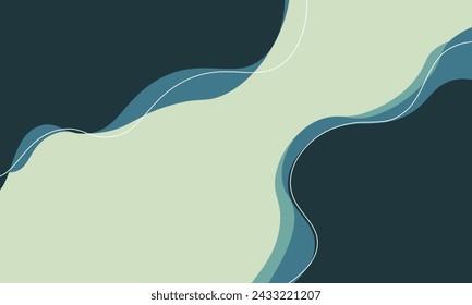 abstract blue background with waves