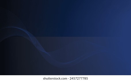 abstract blue background with waves
