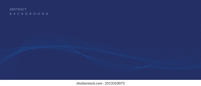 abstract blue background with waves