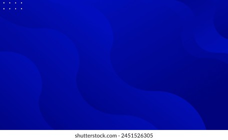 Abstract blue background with waves. Creative illustration for poster, web, landing, page, cover
