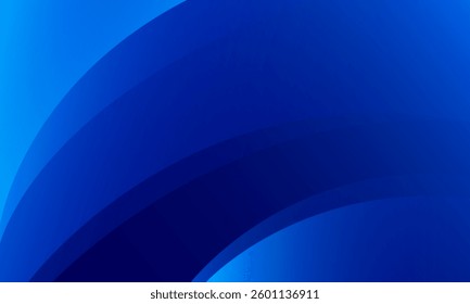 Abstract blue background with waves. Fluid shapes composition. Vector illustration