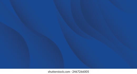 abstract blue background with waves. vector illustration