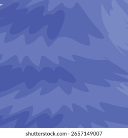 Abstract Blue Background with Wavy Lines