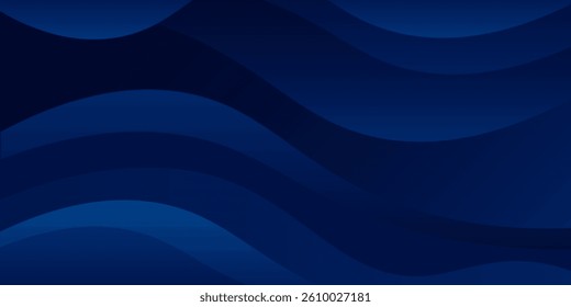 Abstract blue Background with Wavy Shapes. flowing and curvy shapes. This asset is suitable for website backgrounds, flyers, posters, and digital art projects