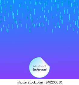 Abstract Blue Background, Web Design Vector Illustration.