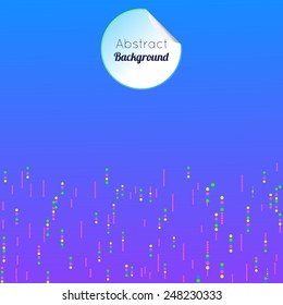 Abstract Blue Background, Web Design Vector Illustration.