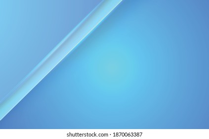 Abstrakter blauer Hintergrund mit weißer Linie - Vektorgrafik