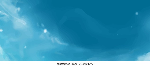 Abstract blue background. Winter background. Sky vector