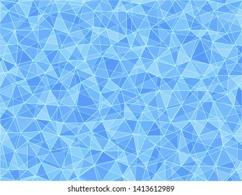 Abstract blue background for your design. Wallpaper. Vector