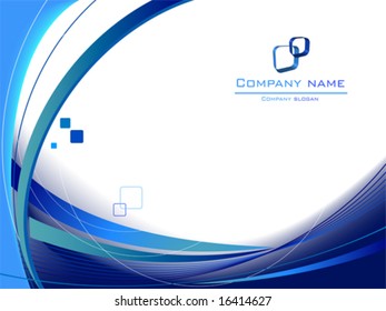Abstract blue background for your prints