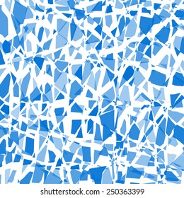 Abstract blue background for your web design. Vector illustration.