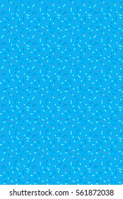 Abstract blue background with zigzags. Vector seamless pattern with geometric figures. Hipster fill. Color image. Holiday composition. Multipurpose backdrop. Stocking up for the holidays,general plan